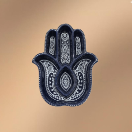 Palm Shaped Porcelain Dinner & Dessert Plate