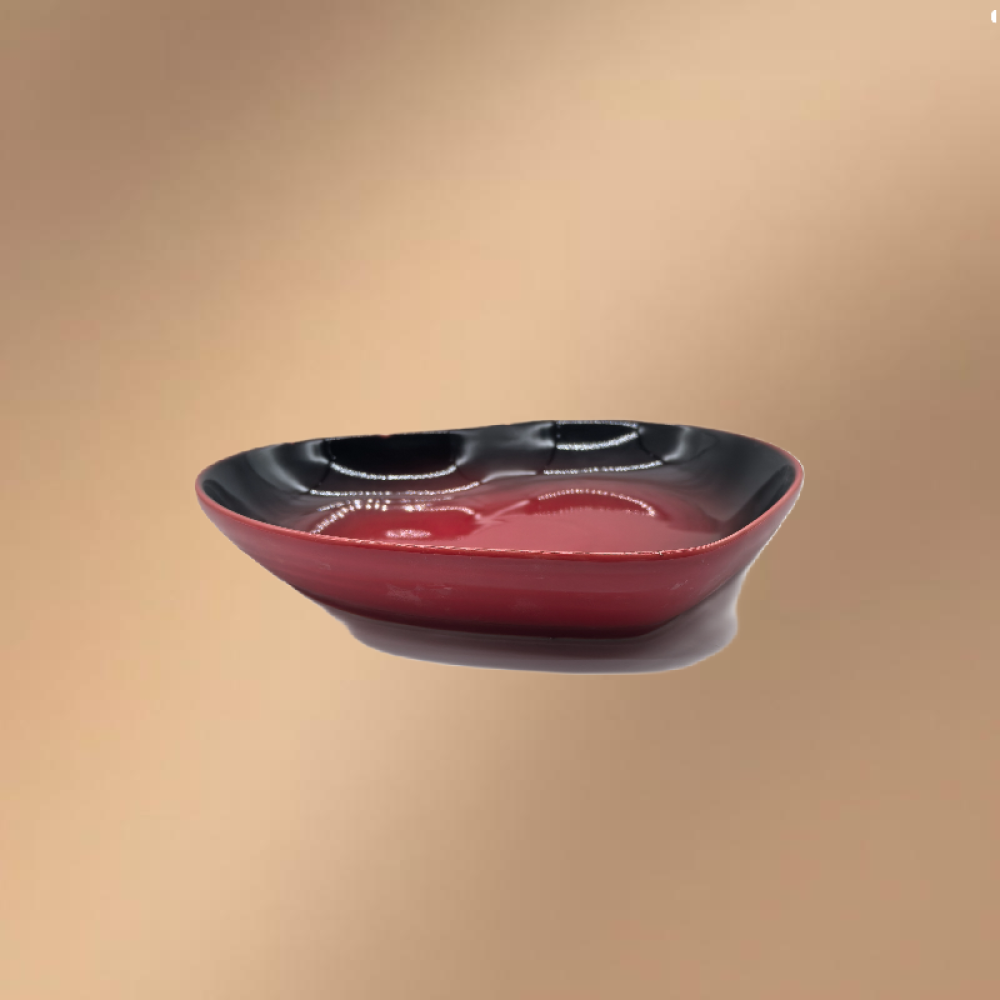 Palm Shaped Porcelain Dinner & Dessert Plate