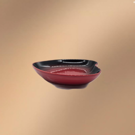 Palm Shaped Porcelain Dinner & Dessert Plate