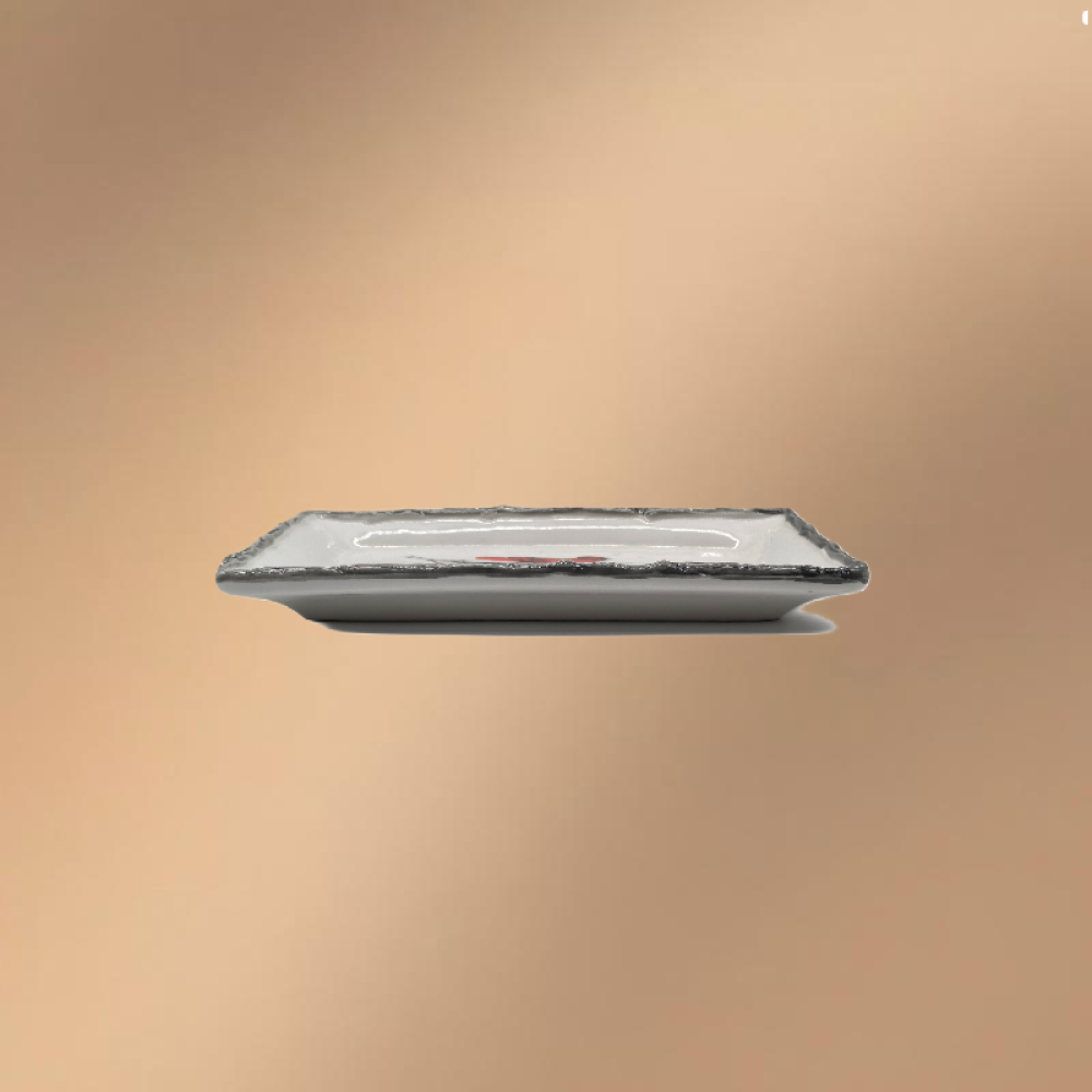 Rectangle Porcelain Dinner & Dessert Plate