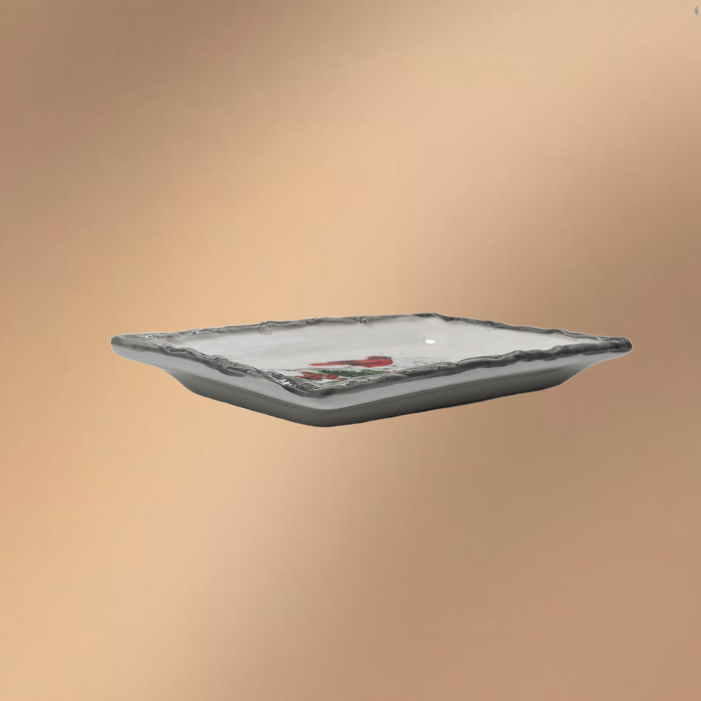 Rectangle Porcelain Dinner & Dessert Plate