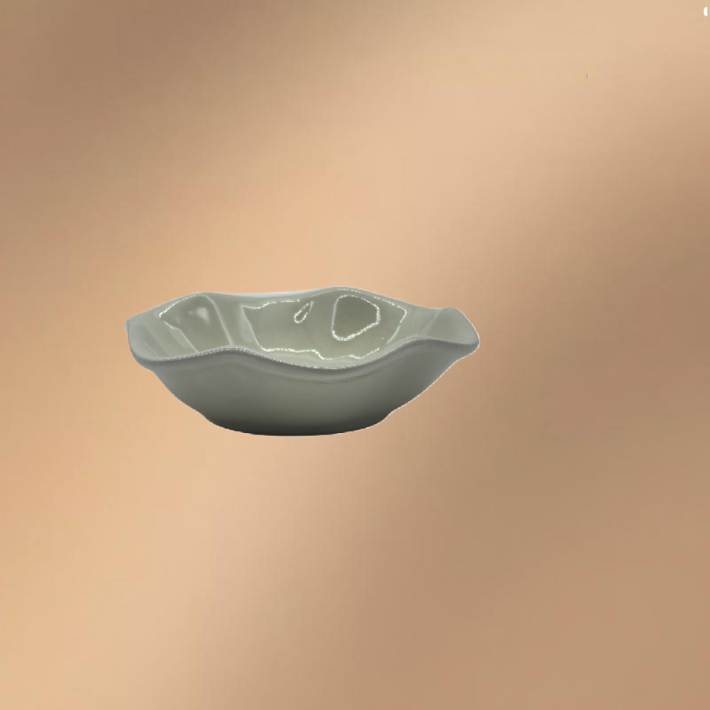 Flower Shaped Porcelain Bowl,Soy Sauce Dish