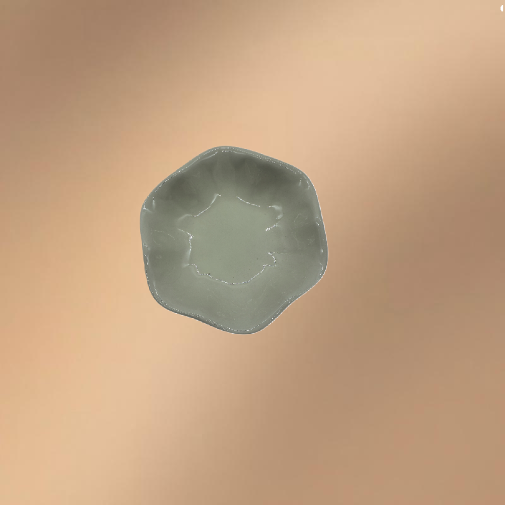 Flower Shaped Porcelain Bowl,Soy Sauce Dish