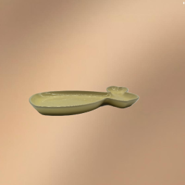 Rabbit Shaped Porcelain Dinner & Dessert Plate