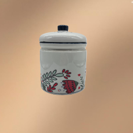 Porcelain Stew Pot With Lid,Small Soup Bowl