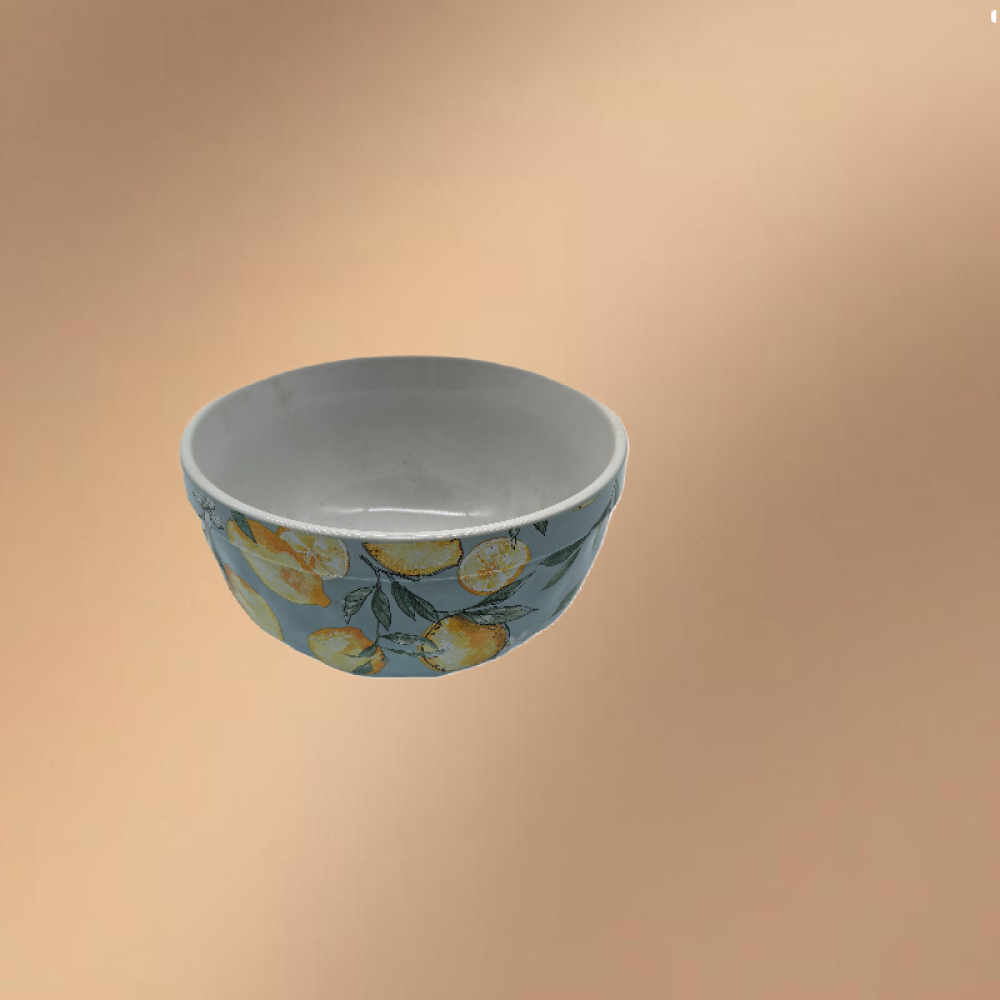 Porcelain Bowl With Lemon Patterns,Soup Bowl
