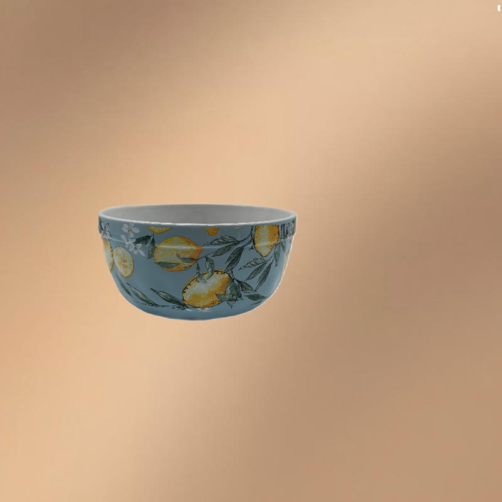 Porcelain Bowl With Lemon Patterns,Soup Bowl