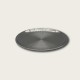 Silver Stainless Steel Round Snack Plate