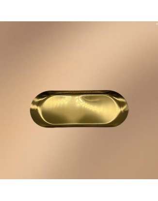 Golden Stainless Steel Serving Plates