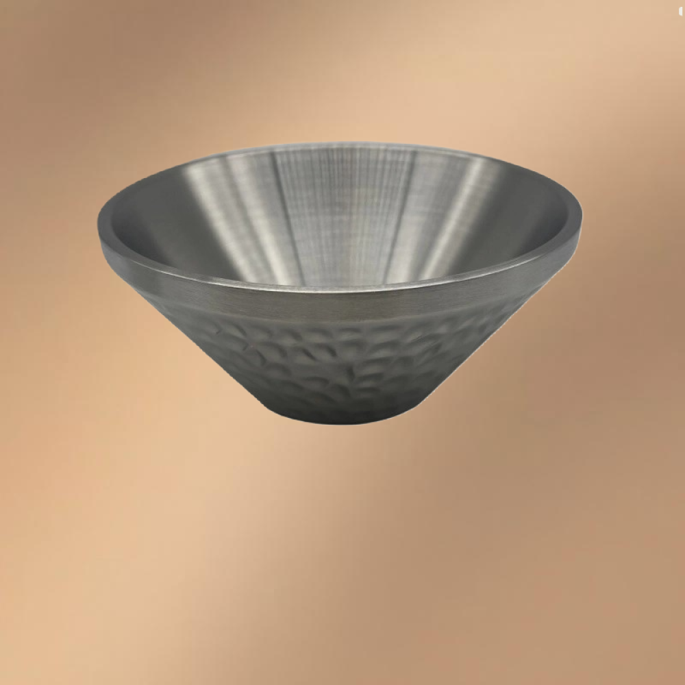 Silver Stainless Steel Ice Bowl Silver Stainless Steel Ice Bowl