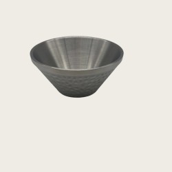 Silver Stainless Steel Ice Bowl