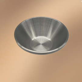 Silver Stainless Steel Ice Bowl Silver Stainless Steel Ice Bowl