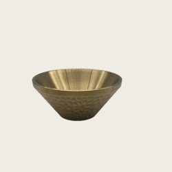 Golden Stainless Steel Ice Bowl