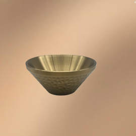 Golden Stainless Steel Ice Bowl