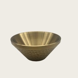 Golden Stainless Steel Ice Bowl