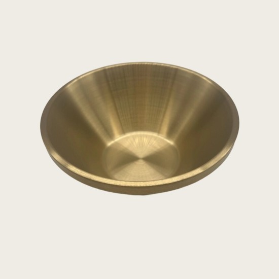 Golden Stainless Steel Ice Bowl