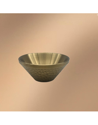 Golden Stainless Steel Ice Bowl