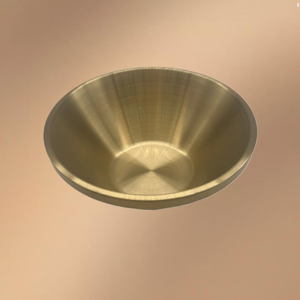 Golden Stainless Steel Ice Bowl