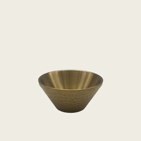 Golden Stainless Steel Ice Bowl