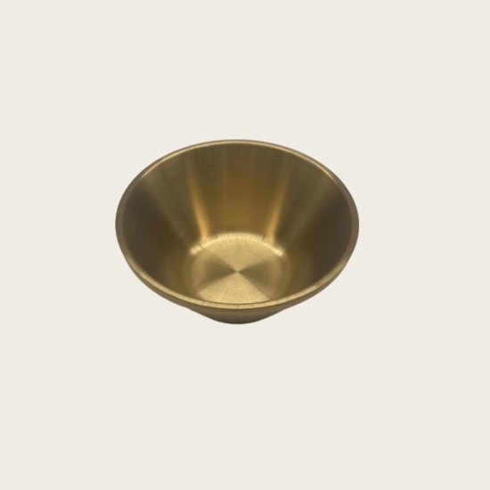 Golden Stainless Steel Ice Bowl