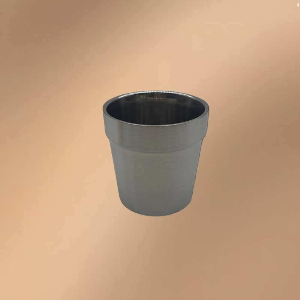 Silver Stainless Steel Insulated Cup