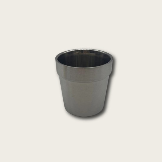 Silver Stainless Steel Insulated Cup