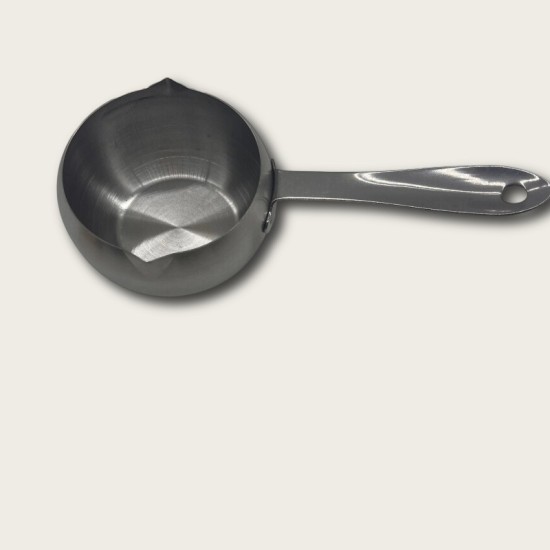 Silver Stainless Steel Drum-Shaped Oil Extraction Pan