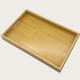 Medium-Sized Wooden And Bamboo Rectangular Dinner Plate