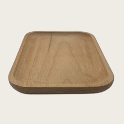 Small Round Wooden Tray
