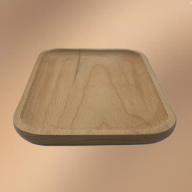 Small Round Wooden Tray
