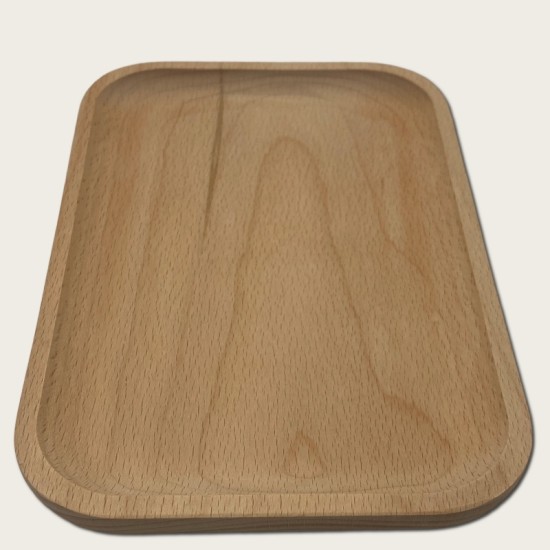 Small Round Wooden Tray