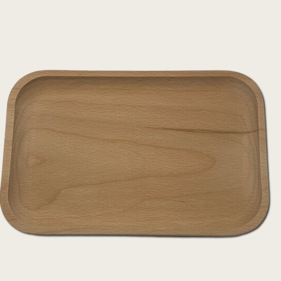 Small Round Wooden Tray