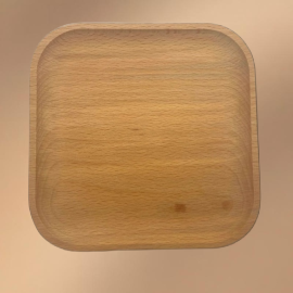 Small Square Wooden Tray