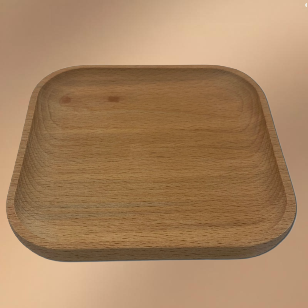 Small Square Wooden Tray