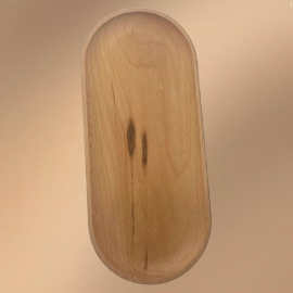 Large Oval Wooden Tray