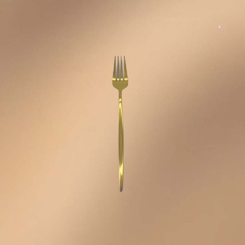 Gold Stainless Steel Set Of Western Dining Tableware Gift Box