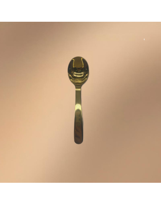 Golden Stainless Steel Long-Handled Multi-Purpose Spatula