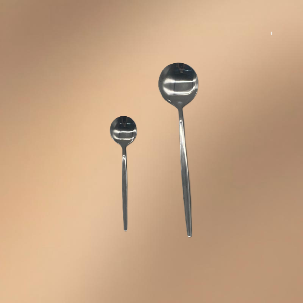 Silver Stainless Steel 16-Piece Dining Set