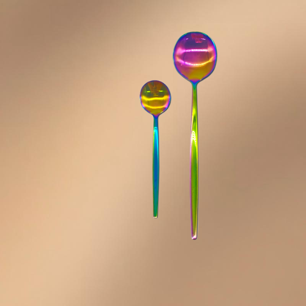 Colorful Stainless Steel 16-piece Western Dining Set