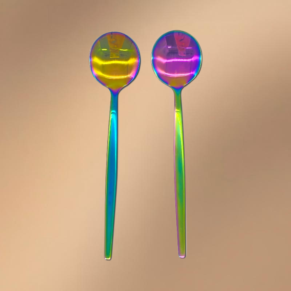 Colorful Stainless Steel 16-piece Western Dining Set