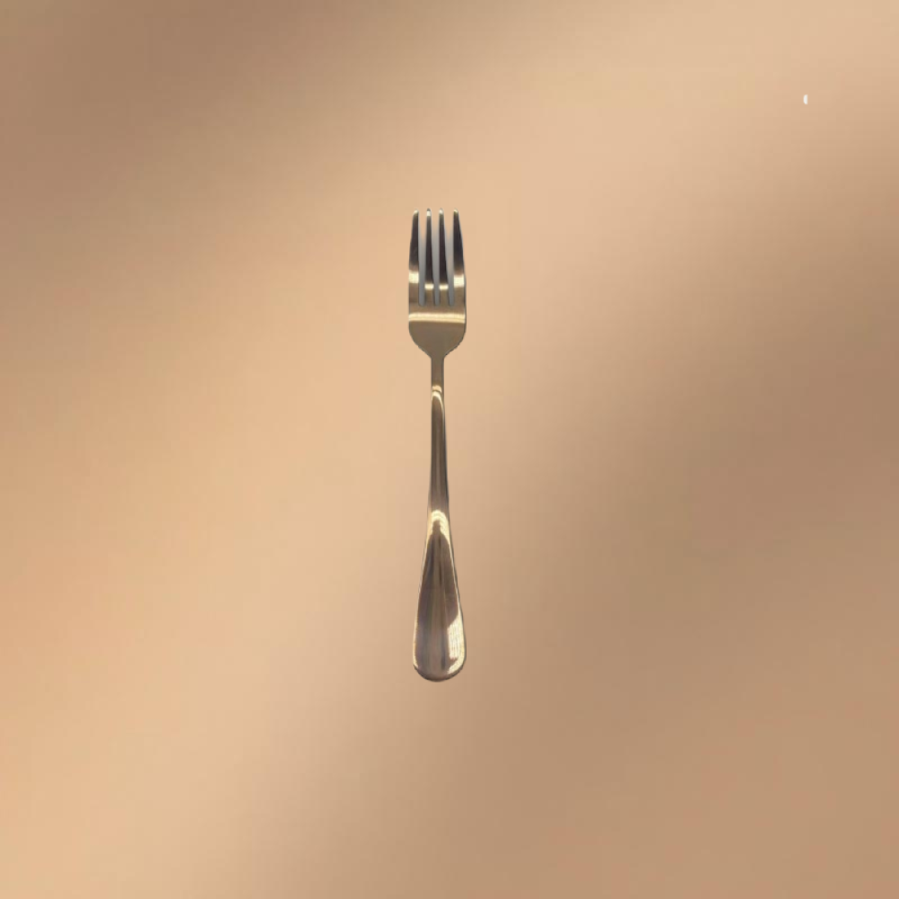 Rose Gold Stainless Steel 24-Piece Tableware Set For Western Cuisine