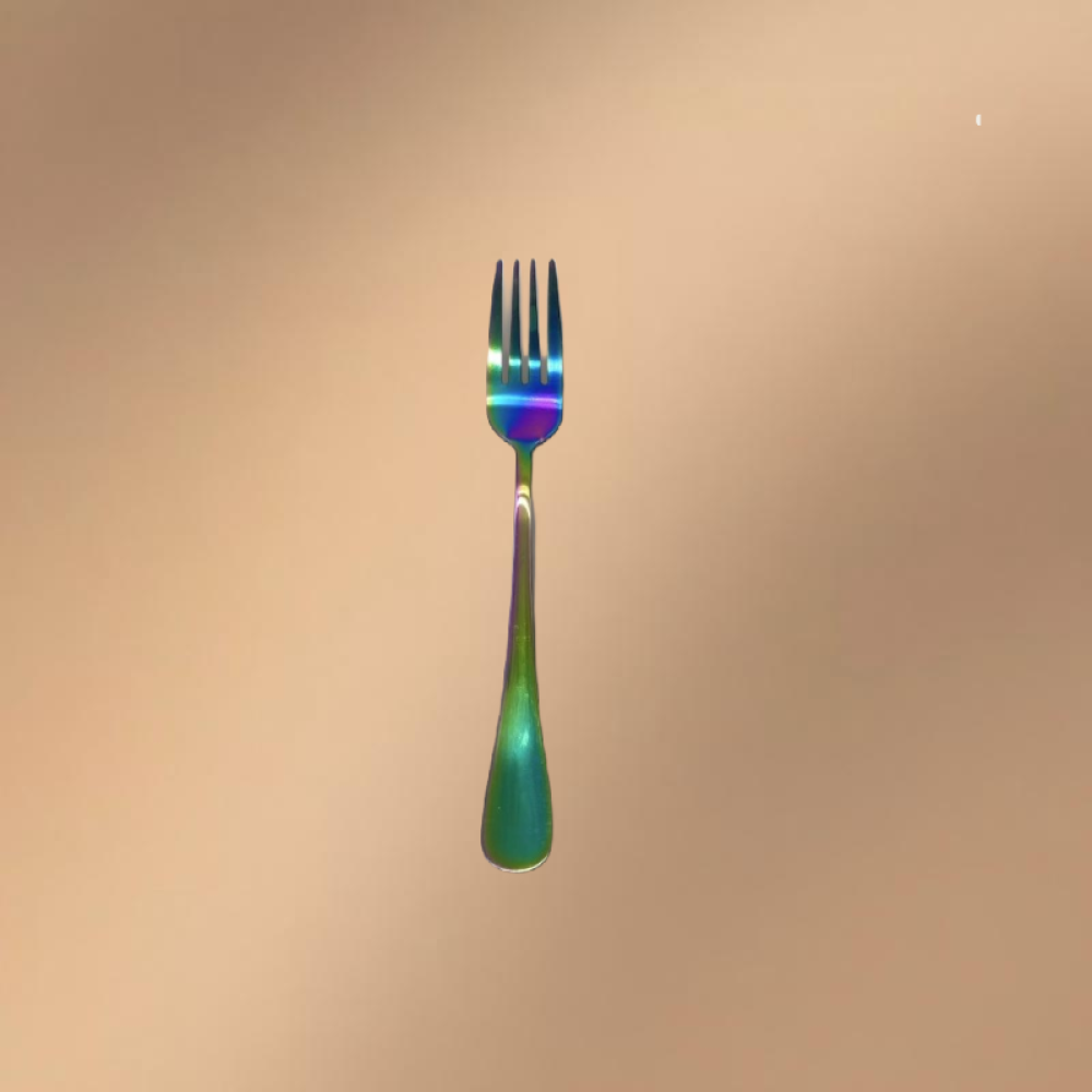 Colorful Stainless Steel 24-piece Western Dining Set