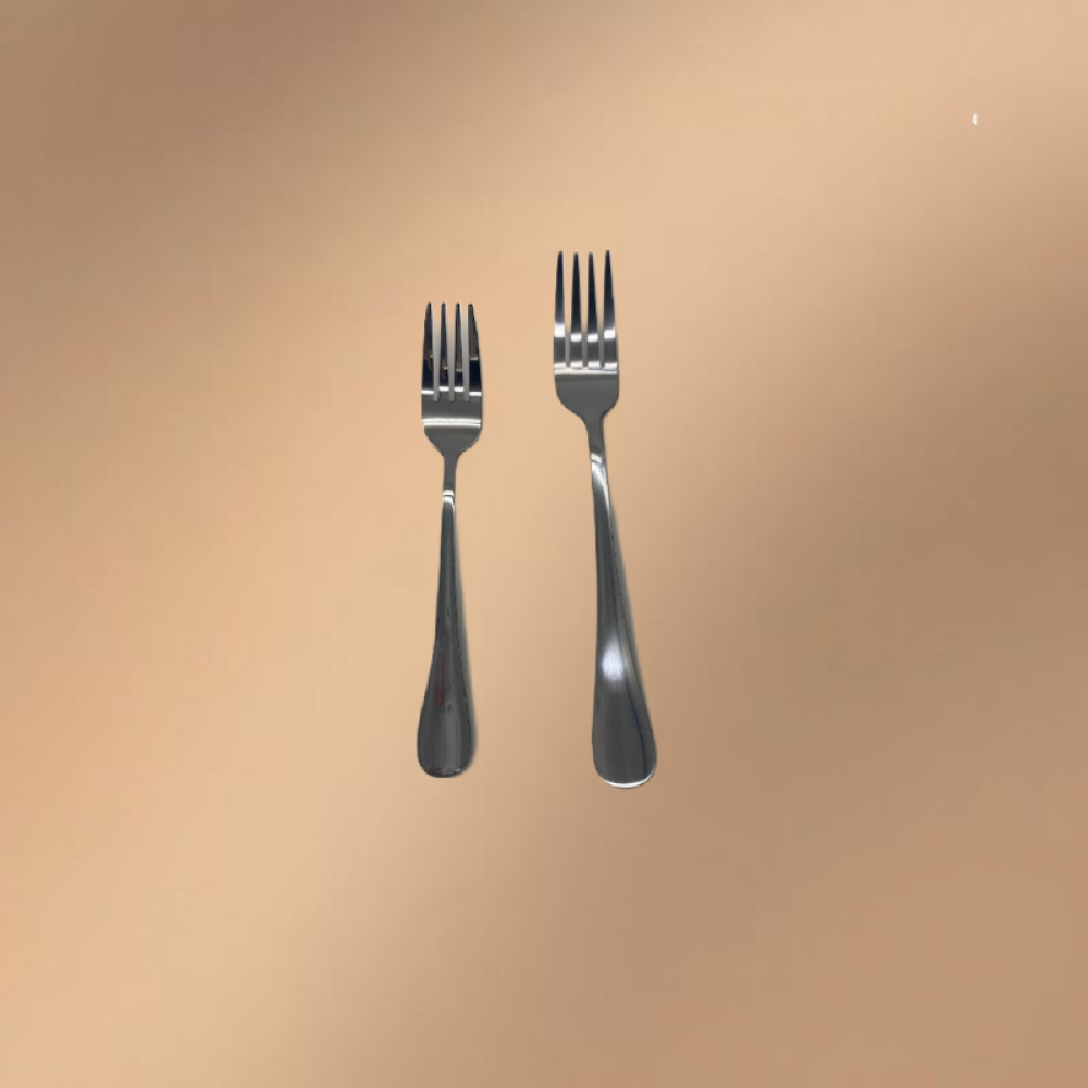 Silver Stainless Steel 24-Piece Western Dining Set