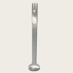 Silver Stainless Steel Dessert Fork (With Logo Printing Capability)