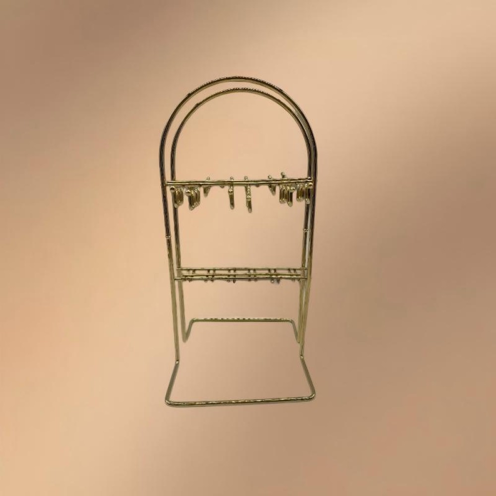 Gold Stainless Steel 24-Piece Tree-Pattern Handle Tableware Set