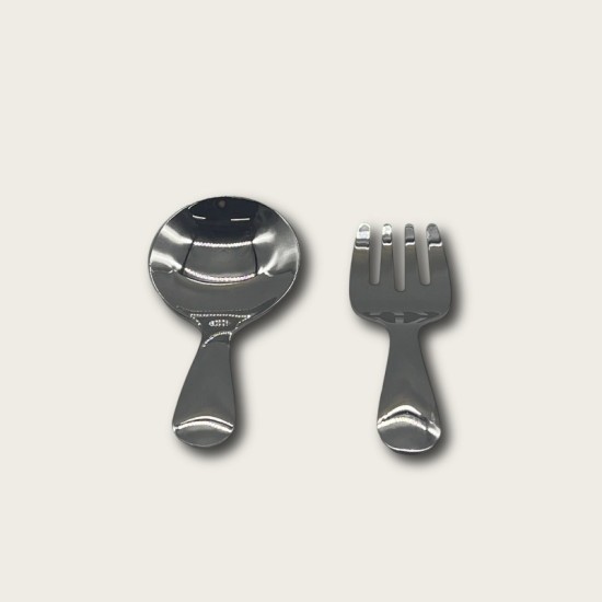 Stainless Steel Short-Handled Fork