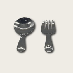 Stainless Steel Short-Handled Fork