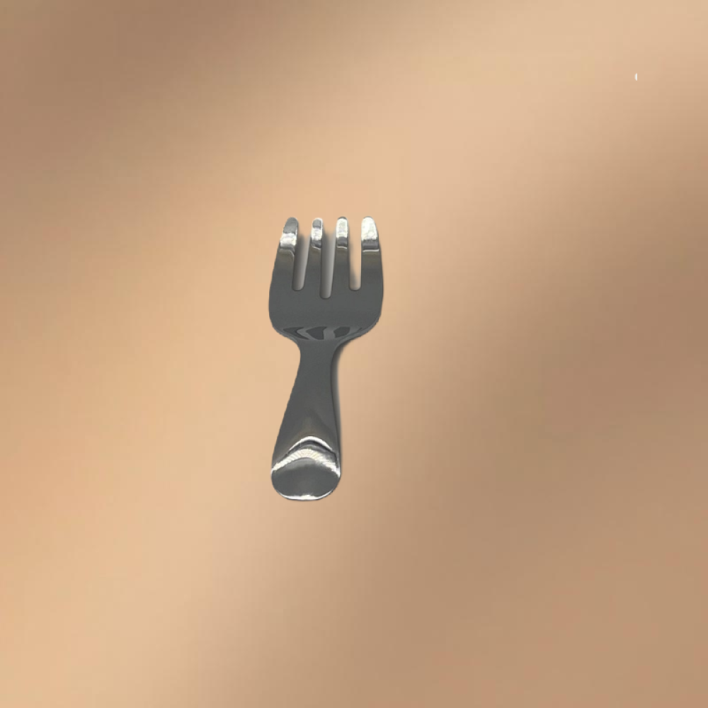 Stainless Steel Short-Handled Fork
